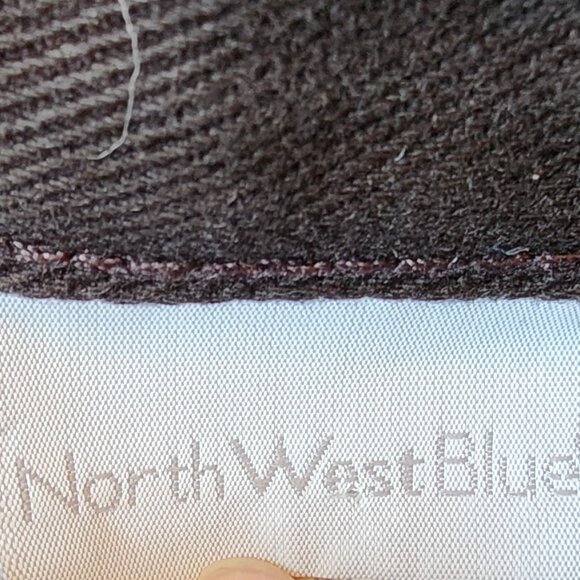 North West Blue -Womens Skirt With Black Jean Top with Flower Bottom Size 12 - Picture 8 of 9